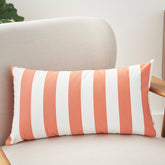 Nourison outdoor pillows L0388-CORAL-12x22IN 100% POLYESTER